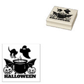 Halloween Rubberstempel (Gestempeld)