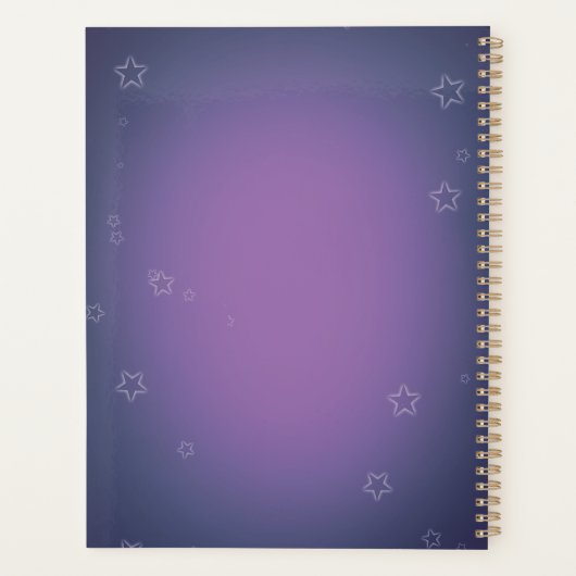 Halloween Ruimtepanda Planner (Achterkant)