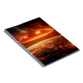 Halloween ruimteschip notitieboek (Rechterzijde)