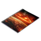 Halloween ruimteschip notitieboek (Linkerzijde)