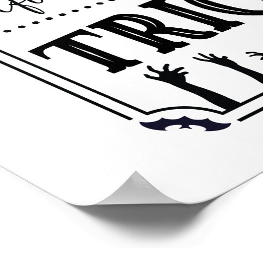 Halloween Rules Poster (Hoek)