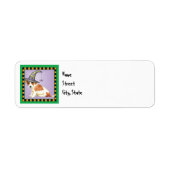 Halloween Russell Terrier Label (Voorkant)