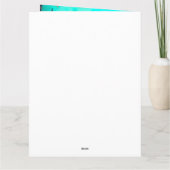 Halloween Russisch blauw Kat met pompoenen eng Kaart (Achterkant)