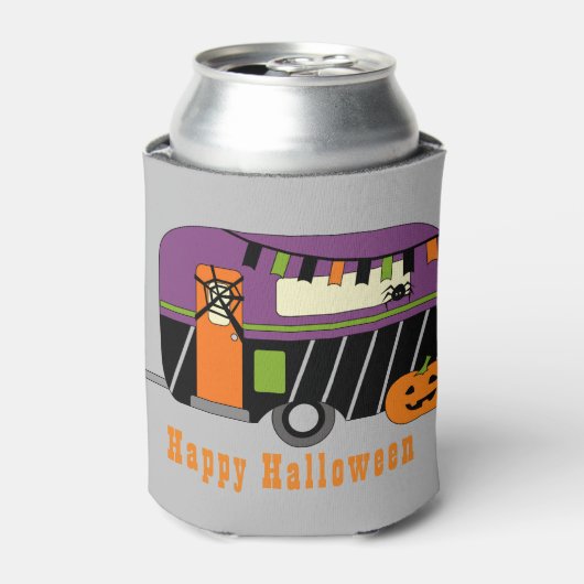 Halloween RV Camper Blikjeskoeler (Blikje Voorkant)