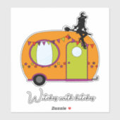 Halloween rv camper trailer sticker (Vel)