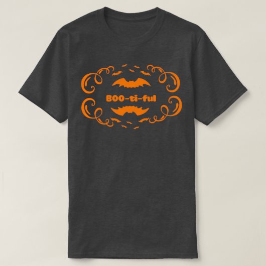 Halloween s amp Gifts BOOtiful T-shirt (Design voorkant)