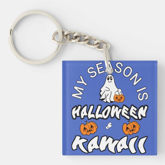 halloween Saison geist kawaii Sleutelhanger (voorkant)