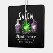 Halloween Salem Apothecary Potions Tonics Elixirs Keramisch Ornament (Links)