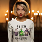 Halloween Salem Apothecary Potions Tonics Elixirs T-shirt