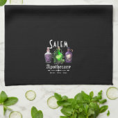 Halloween Salem Apothecary Potions Tonics Elixirs Theedoek (Gevouwen)