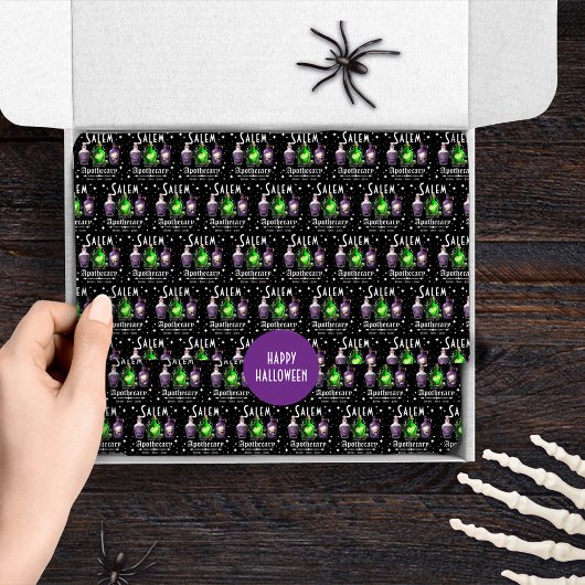 Halloween Salem Apothecary Potions Tonics Elixirs Tissuepapier