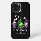 Halloween Salem Apotheek Toverdranken Tonics Elixe iPhone Hoesje (Achterkant)