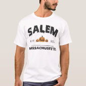 HALLOWEEN SALEM HALLOWEENTOWN EST. 1626 T-SHIRT (Voorkant)