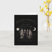 Halloween Salem Heksenconventie Heksenpartij Zonde Kaart (Gele Bloem)