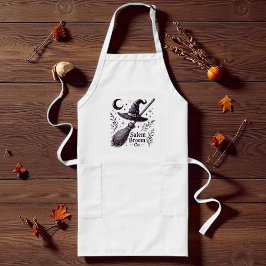 Halloween Salem Witch Broomstick Lang Schort