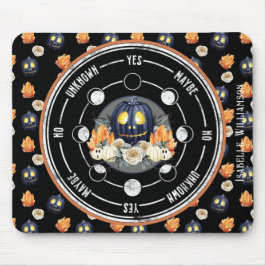 Halloween Samhain Pompoen Kristallen Pendel Geest Muismat