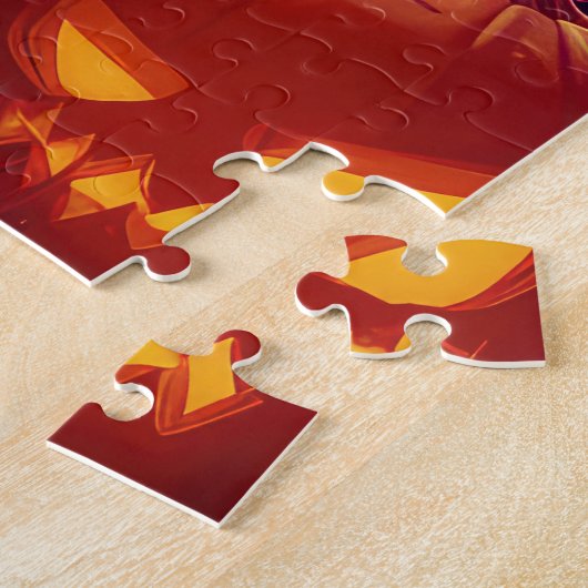 Halloween Samoyed Vampire Pumpkins eng Legpuzzel (Zijkant)