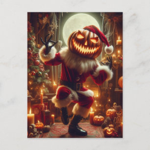 Halloween Santa Briefkaart