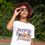 HALLOWEEN SASSY WITCH, CITEER T-SHIRT