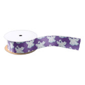 Halloween Satin Ribbon-Ghost Satijnen Lint (Spoel)
