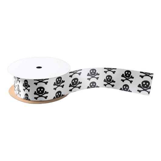 Halloween Satin Ribbon Satijnen Lint (Spoel)