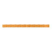 Halloween Satin Ribbon-Scary Pumpkin Satijnen Lint (Voorkant)
