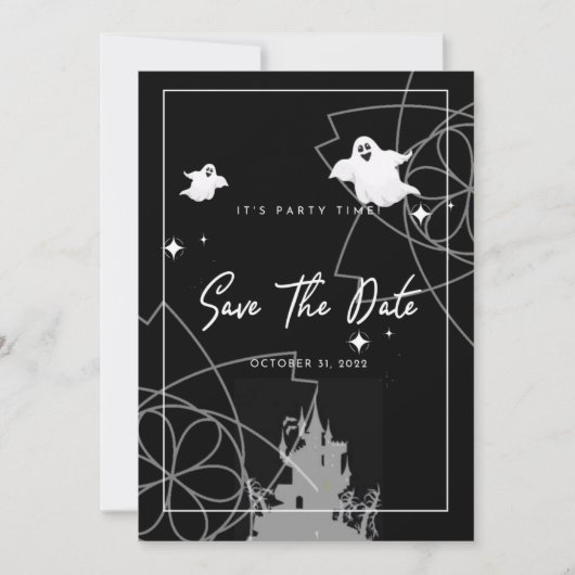 Halloween Save the Date (Voorkant)
