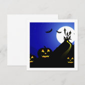 Halloween Save The Date (Voorkant / Achterkant)