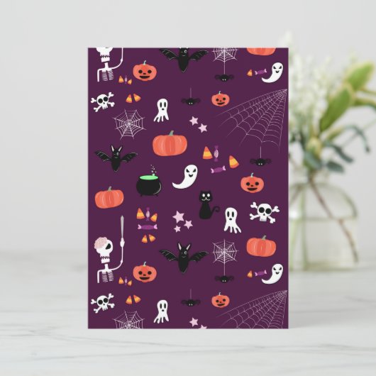 Halloween Save The Date (Staand voorkant)