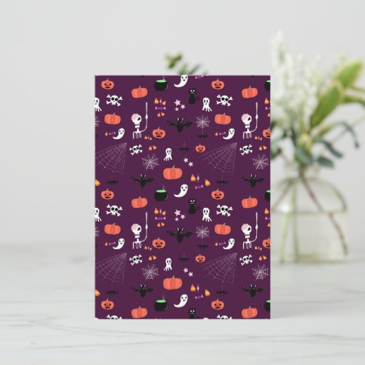 Halloween Save The Date (Staand voorkant)