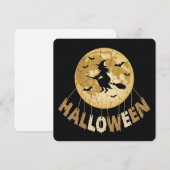 Halloween Save The Date (Voorkant / Achterkant)