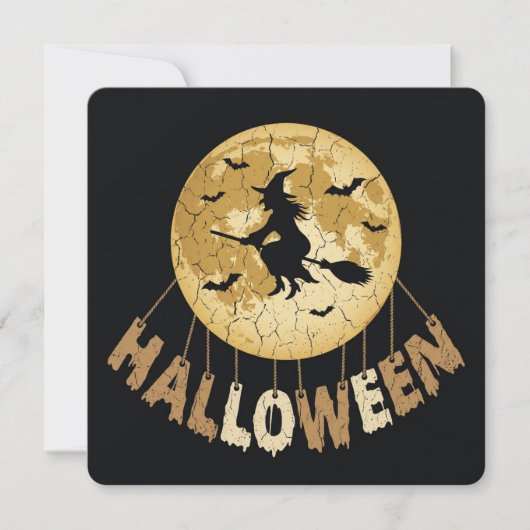 Halloween Save The Date (Voorkant)