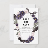 Halloween Save the Date Gothic Wedding (Voorkant)