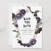 Halloween Save the Date Gothic Wedding (Voorkant)