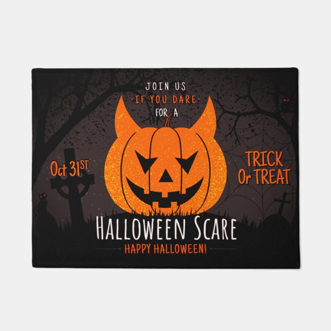 Halloween Scare Doormat Deurmat (Voorkant)