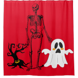 Halloween scare douchegordijn