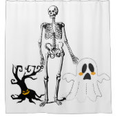 Halloween scare douchegordijn (Voorkant)