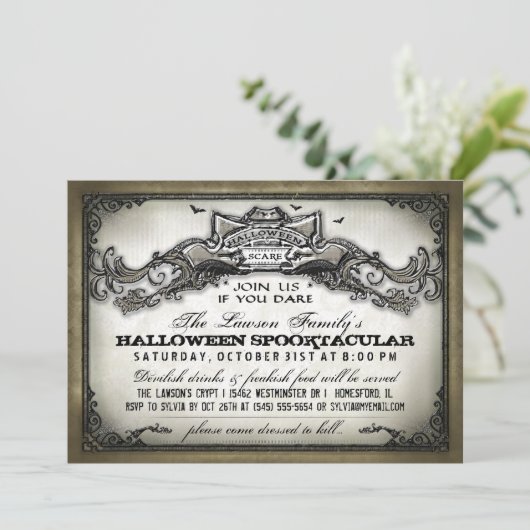  Halloween Scare sluit zich bij ons aan als je ben Kaart (Staand voorkant)