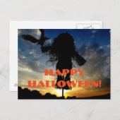 Halloween Scarecrow Briefkaart (Voorkant / Achterkant)