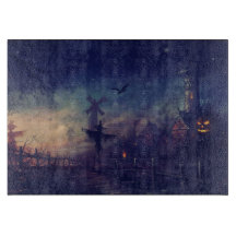 Halloween Scarecrow Chopping Board