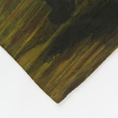 Halloween scarecrow in cornfield/pompoen patch fleece deken (Hoek)