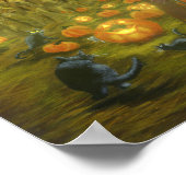 Halloween scarecrow "Jack's Place" poster (Hoek)