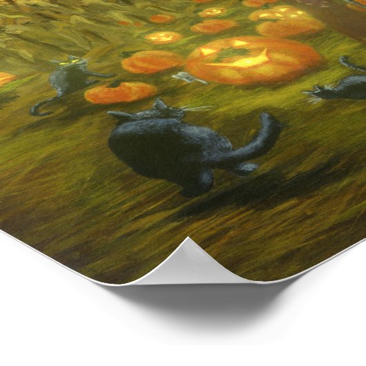 Halloween scarecrow "Jack's Place" poster (Hoek)