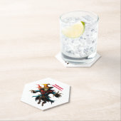 Halloween scarecrow  kartonnen onderzetters (Insitu)