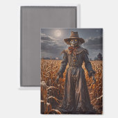 Halloween Scarecrow Magnet (Voorkant / Achterkant)