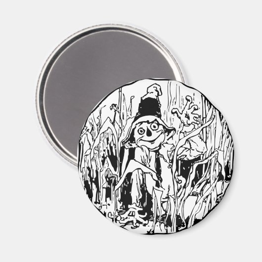 Halloween Scarecrow Magnet (Voorkant / Achterkant)