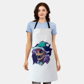 Halloween scarecrow schort (Gedragen)