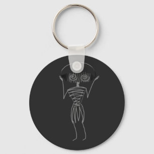 Halloween Scarecrow Sleutelhanger