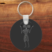 Halloween Scarecrow Sleutelhanger (Voorkant)