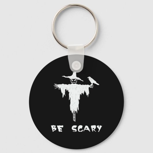 Halloween Scarecrow Sleutelhanger (Voorkant)